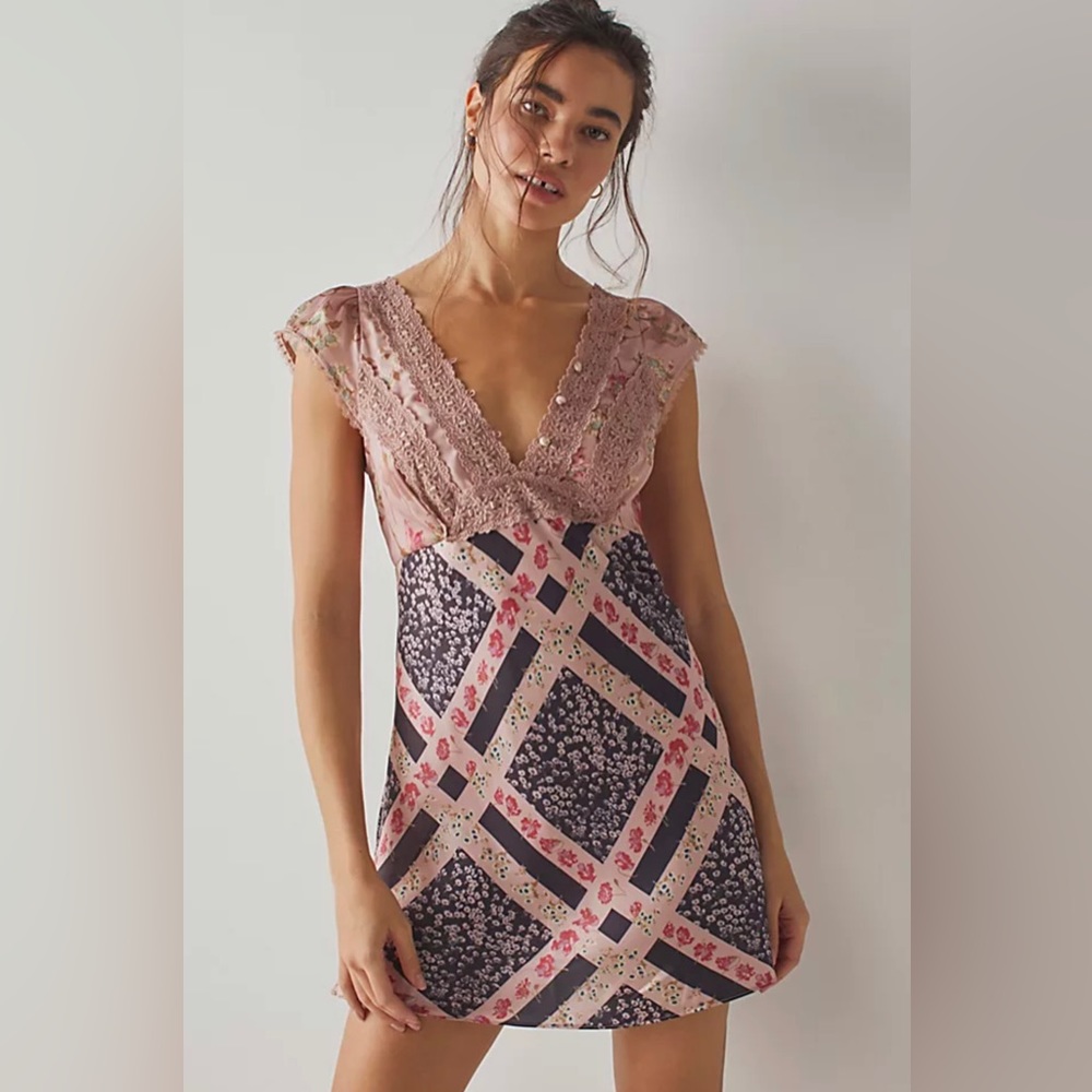 Free People French Coast mini slip